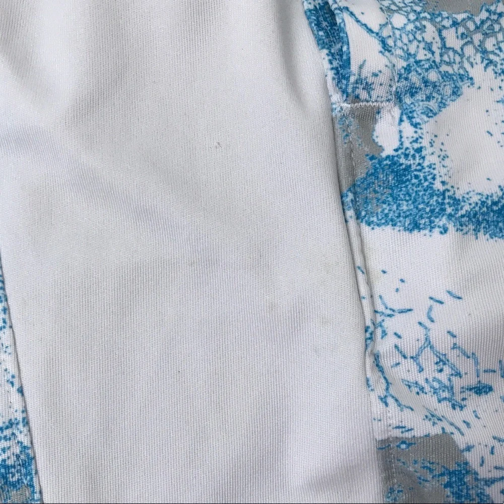 Reebok Boys Blue Geometric‎ Board Shorts Size 14-16